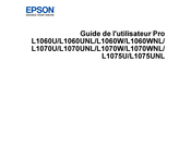 Epson Pro L1060UNL Guide De L'utilisateur
