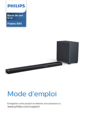 Philips Fidelio B95 Mode D'emploi