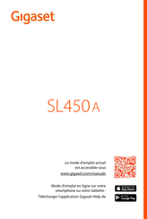 Gigaset SL450A Mode D'emploi