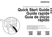 Onkyo TX-SR252 Guide Rapide