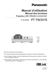 Panasonic PT-TW341R Manuel D'utilisation