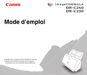 Canon imageFORMULA DR-C230 Mode D'emploi