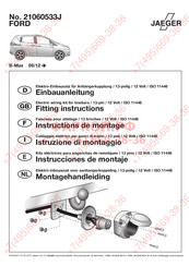 Jaeger 21060533J Mode D'emploi