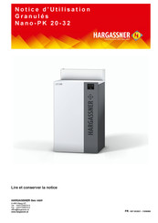 HARGASSNER Nano-PK 20 Notice D'utilisation