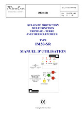 MICROENER IM30-SR Manuel D'utilisation