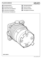 KEUCO FLEXX.BOXX Instructions D'installation