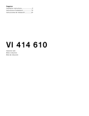 Gaggenau VI 414 610 Instructions D'installation