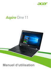 Acer Aspire One 11 Manuel D'utilisation