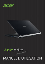 Acer Aspire V Nitro Manuel D'utilisation