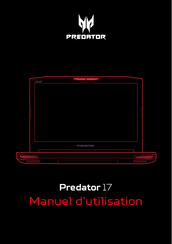 Acer Predator 17 Manuel D'utilisation