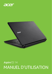 Acer Aspire ES 14 Manuel D'utilisation
