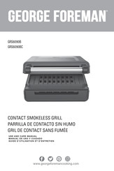 George Foreman GRS6090B Guide D'installation Et D'entretien