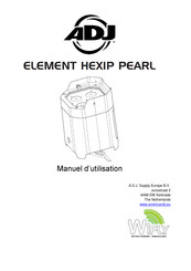 ADJ ELEMENT HEXIP PEARL Manuel D'utilisation