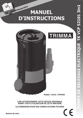 Gardif Trimma 52101 Manuel D'instructions