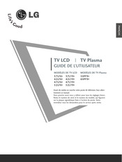 LG 60PF9* Guide De L'utilisateur
