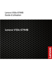 Lenovo V50s-07IMB Guide D'utilisation
