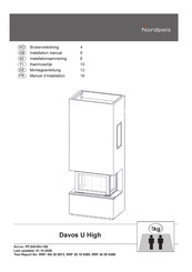 Nordpeis Davos U High Manuel D'installation