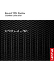 Lenovo V35s-07ADA Guide D'utilisation