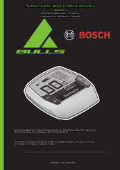 Bosch BULLS Cross Mover Evo 1 Traduction Du Mode D'emploi Original