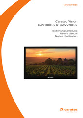 Caratec Vision CAV190B.2 Notice D'utilisation