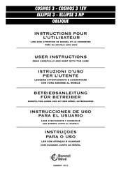 Bonnet Neve OBLIQUE Instructions Pour L'utilisateur