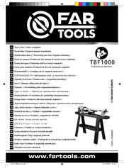 Far Tools TBF1000 Notice Originale