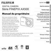 FujiFilm FINEPIX AX550 Manuel Du Propriétaire