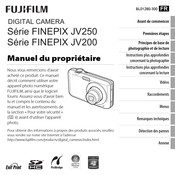FujiFilm FINEPIX JV250 Série FINEPIX JV200 Série Manuel Du Propriétaire