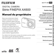 FujiFilm FINEPIX AX600 Série Manuel Du Propriétaire