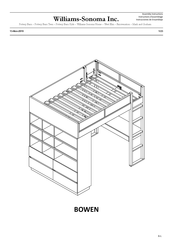 Williams-Sonoma BOWEN Série Instructions D'assemblage