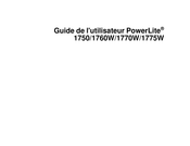 Epson PowerLite 1760W Guide De L'utilisateur