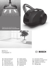 Bosch Compaxx'x BZGL2 Série Mode D'emploi