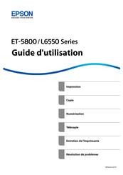Epson ET-5800 Série Guide D'utilisation