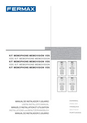 Fermax MEMOVISION 100C DIGITAL Manuel D'installation Et Utilisation