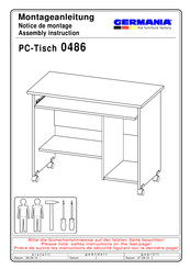 Germania 0486 Notice De Montage