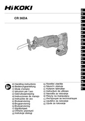 HIKOKI CR 36DA Mode D'emploi