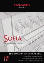 Fulgor Milano SOFIA PRO 48 Instructions D'installation