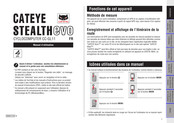 Cateye STEALTHEVO CC-GL11 Manuel D'utilisation