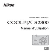 Nikon COOLPIX S2800 Manuel D'utilisation