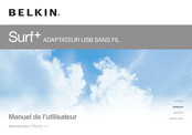 Belkin Surf+ Manuel De L'utilisateur