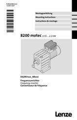 Lenze 8200 motec E82MV551_4B Instructions De Montage