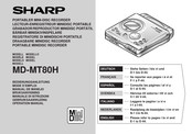 Sharp MD-MT80H Mode D'emploi
