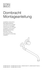 Dornbracht 36 880 625-FF 0010 Instructions De Montage