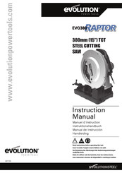 Evolution EVO380 RAPTOR Manuel D'instruction