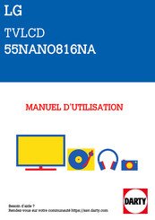LG 55NANO813NA Manuel D'utilisation