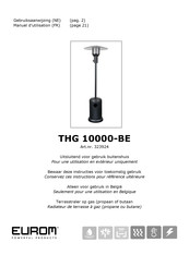 EUROM THG 10000-BE Manuel D'utilisation
