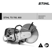 Stihl TS 800 Notice D'emploi