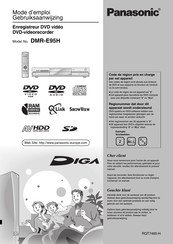 Panasonic DIGA DMR-E95H Mode D'emploi