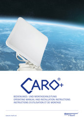 Ten Haaft CARO+ TWIN Premium Base Instructions D'utilisation Et De Montage