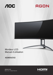 AOC AG493UCX2 Manuel D'utilisation